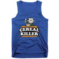 Cereal Killer Food Pun Humor Costume Funny Halloween Gifts Tank Top