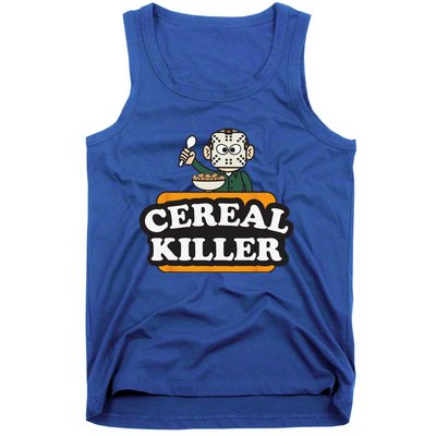 Cereal Killer Food Pun Humor Costume Funny Halloween Gifts Tank Top