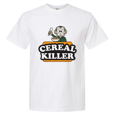 Cereal Killer Food Pun Humor Costume Funny Halloween Gifts Garment-Dyed Heavyweight T-Shirt