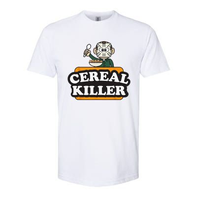 Cereal Killer Food Pun Humor Costume Funny Halloween Gifts Softstyle CVC T-Shirt