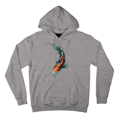 Cute Koi Fish Design For Men Women Kids Japanese Koi Fish Tall Hoodie