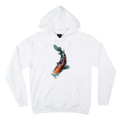 Cute Koi Fish Design For Men Women Kids Japanese Koi Fish Hoodie