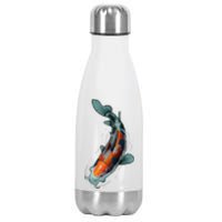 Cute Koi Fish Design For Men Women Kids Japanese Koi Fish Stainless Steel Insulated Water Bottle