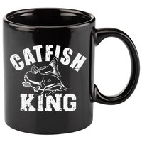 Catfish King Fishing 11oz C Handle Ceramic Mug