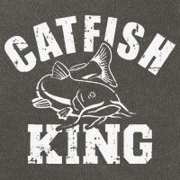 Catfish King Fishing Cotton Canvas Backpack