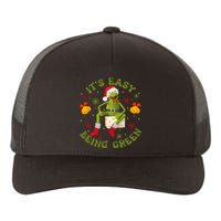 Christmas Kermit Frog Its Easy Being Green Christmas Kermit Frog Yupoong Adult 5-Panel Trucker Hat