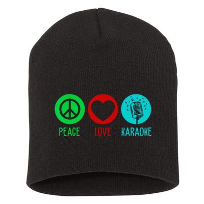 Cool Karaoke For  Singer Singing KTV Karaoke Lovers Short Acrylic Beanie