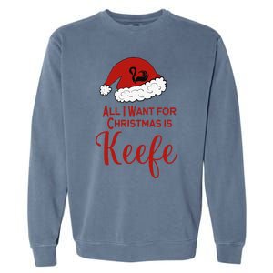 Christmas Keefe For Keeper Fans Of The Lost Cities Garment-Dyed Sweatshirt