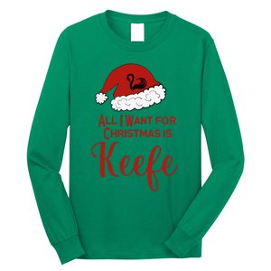 Christmas Keefe For Keeper Fans Of The Lost Cities Long Sleeve Shirt