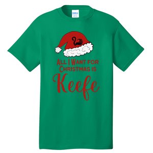 Christmas Keefe For Keeper Fans Of The Lost Cities Tall T-Shirt