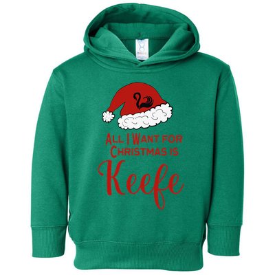 Christmas Keefe For Keeper Fans Of The Lost Cities Toddler Hoodie