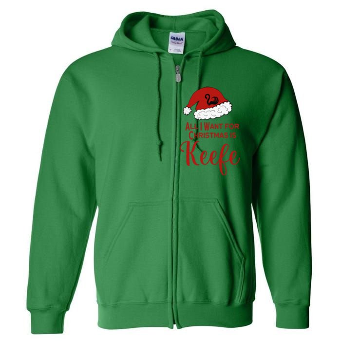 Christmas Keefe For Keeper Fans Of The Lost Cities Full Zip Hoodie