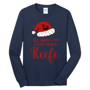 Christmas Keefe For Keeper Fans Of The Lost Cities Tall Long Sleeve T-Shirt