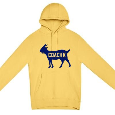 Coach K Goat Premium Pullover Hoodie