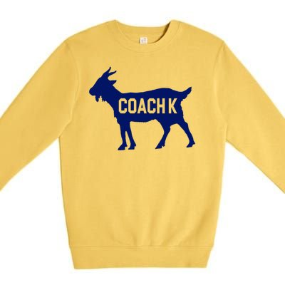 Coach K Goat Premium Crewneck Sweatshirt