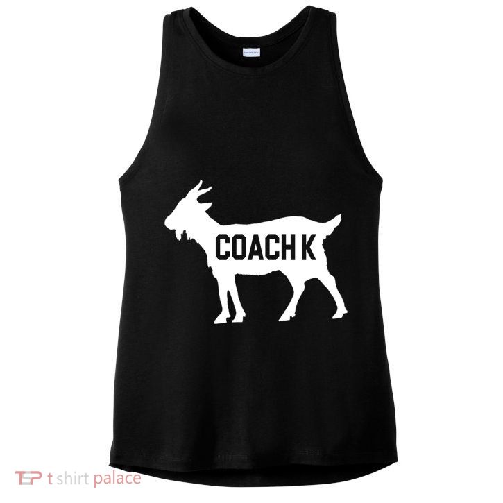 Coach K Goat Ladies PosiCharge Tri-Blend Wicking Tank