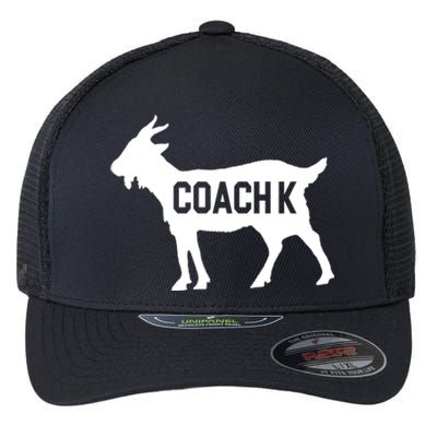 Coach K Goat Flexfit Unipanel Trucker Cap