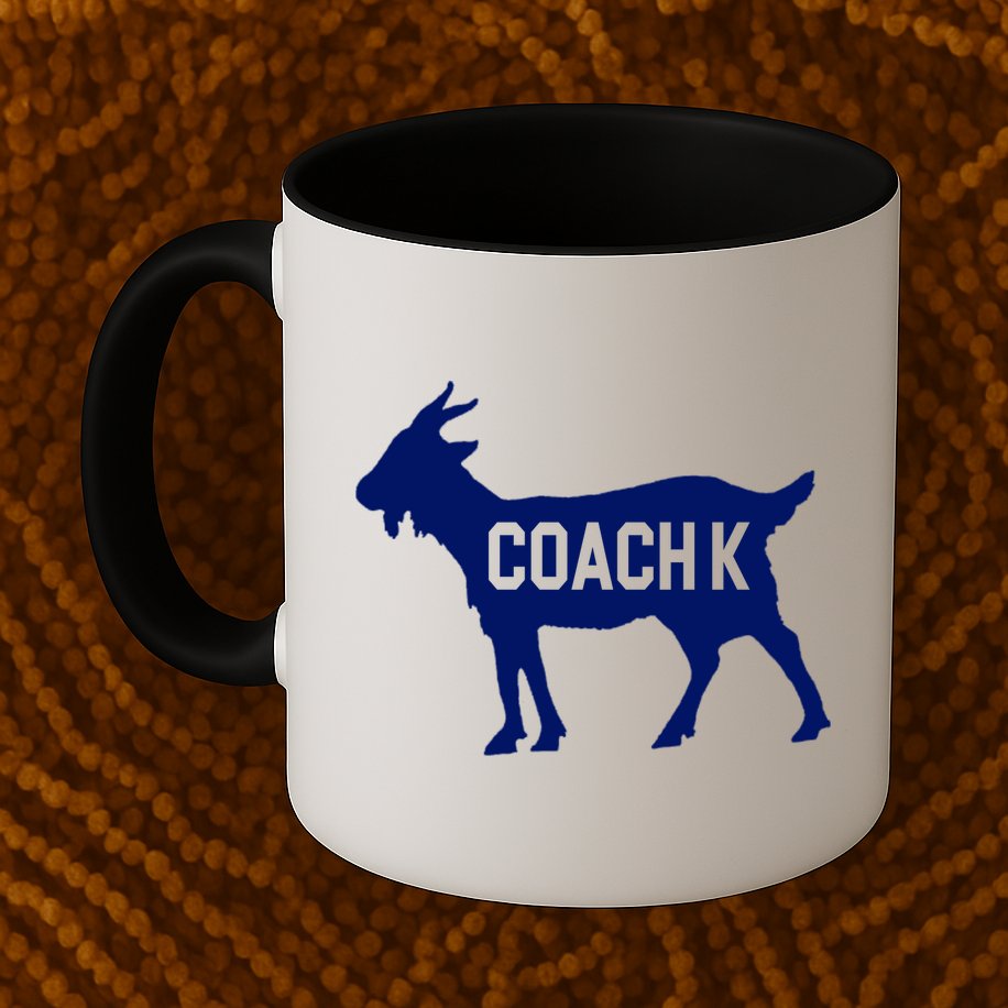 Coach K Goat Mug