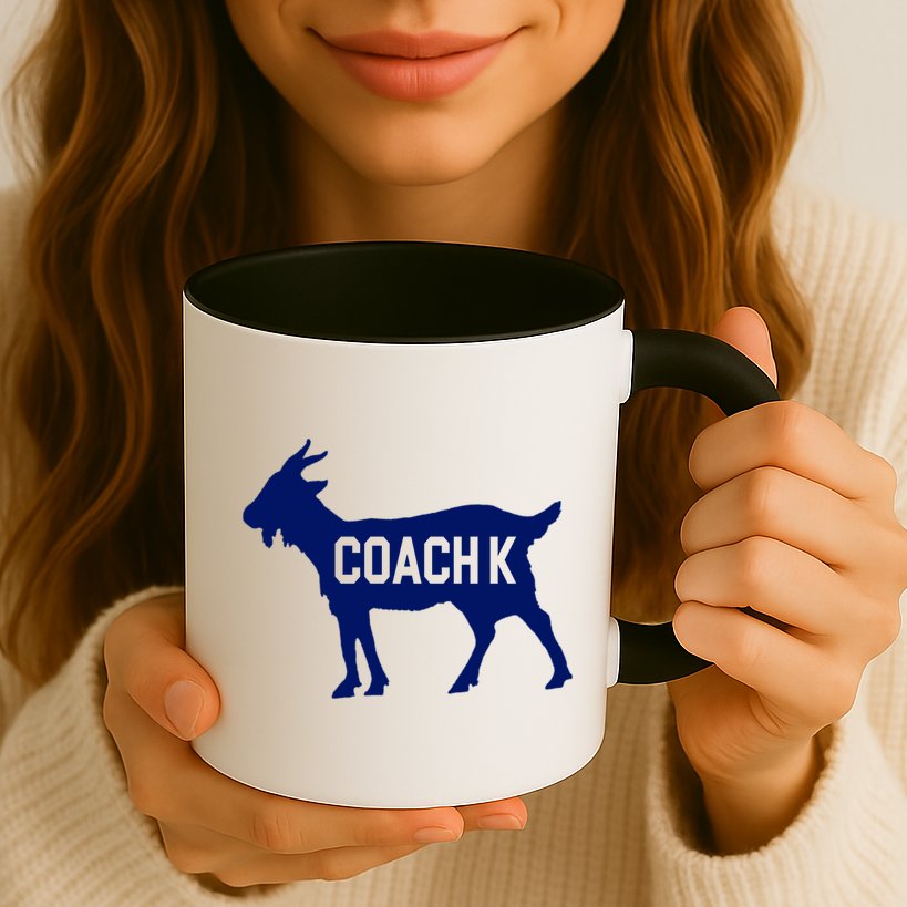 Coach K Goat Mug