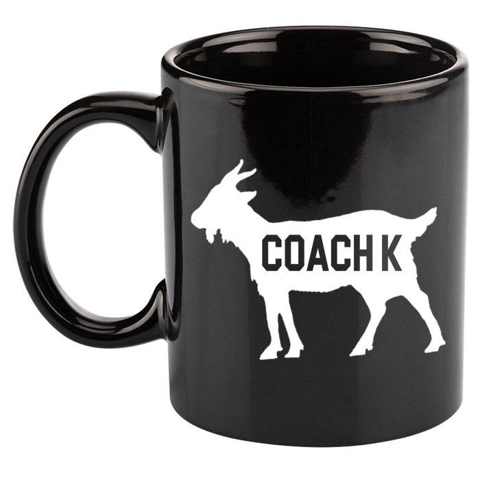 Coach K Goat 11oz C Handle Ceramic Mug