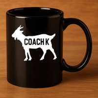 Coach K Goat 11oz C Handle Ceramic Mug