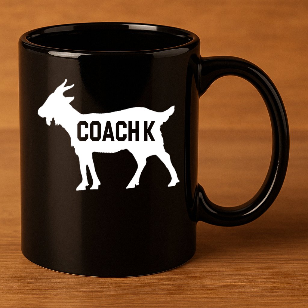 Coach K Goat 11oz C Handle Ceramic Mug