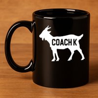 Coach K Goat 11oz C Handle Ceramic Mug