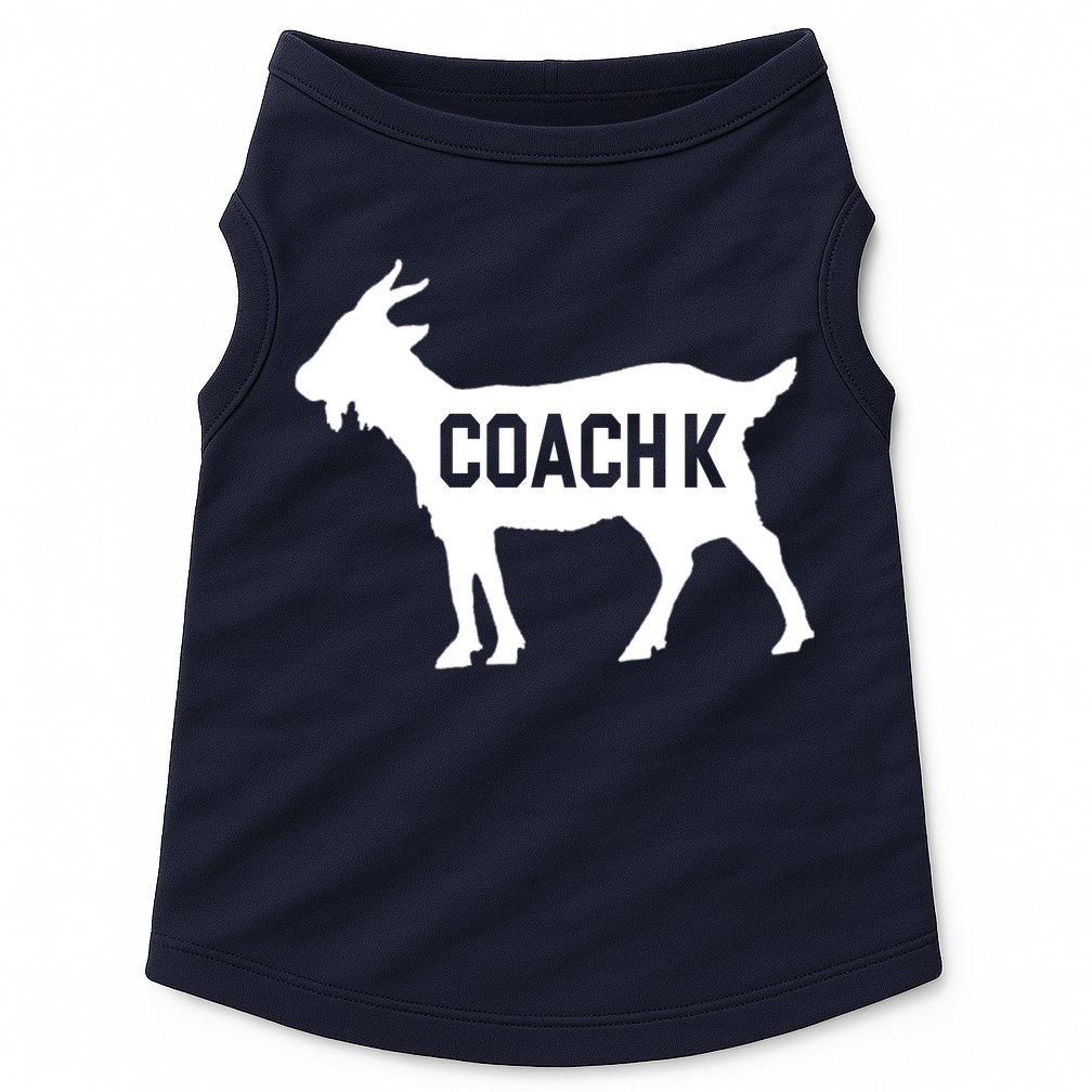 Coach K Goat Doggie Tank