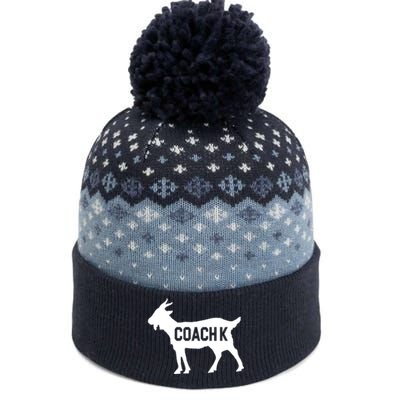 Coach K Goat The Baniff Cuffed Pom Beanie