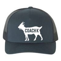 Coach K Goat Yupoong Adult 5-Panel Trucker Hat