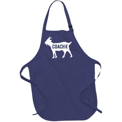 Coach K Goat Full-Length Apron With Pockets