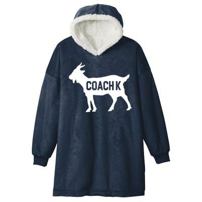 Coach K Goat Hooded Wearable Blanket