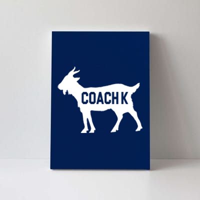 Coach K Goat Canvas