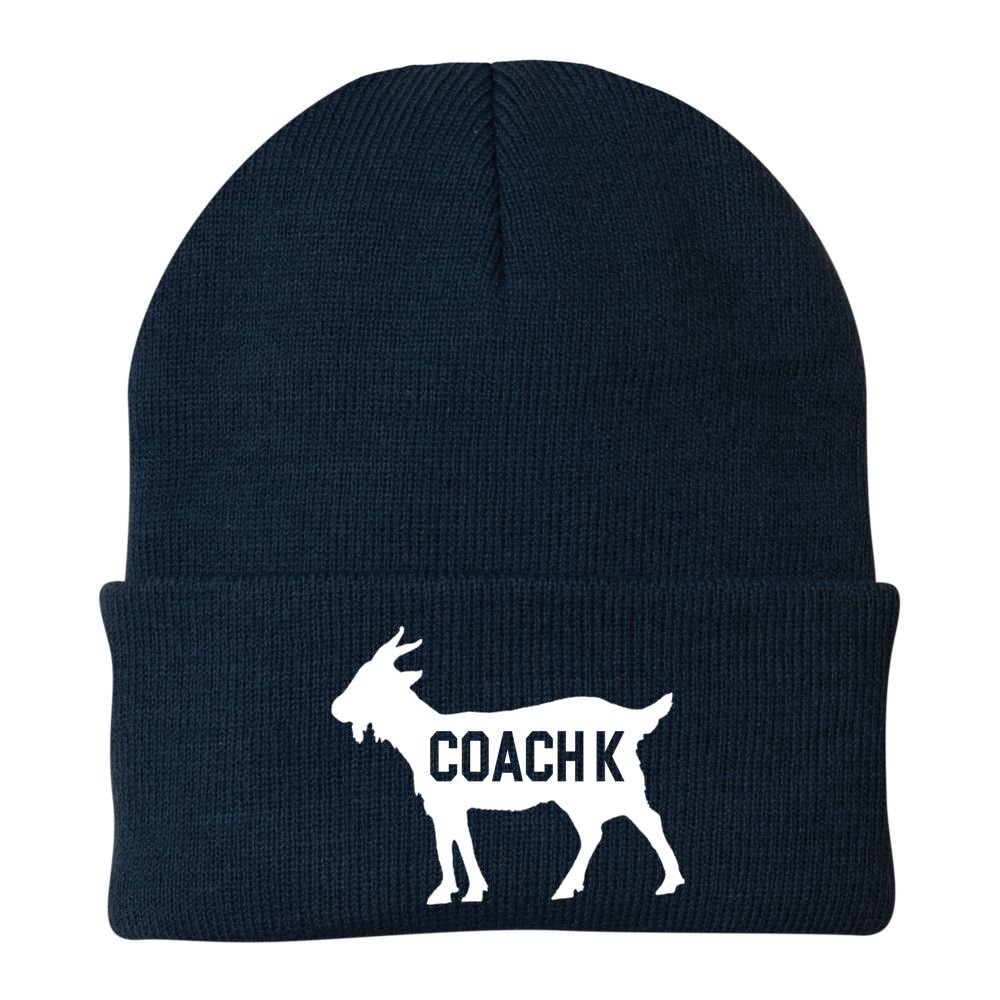 Coach K Goat Beanie