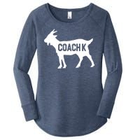 Coach K Goat Women's Perfect Tri Tunic Long Sleeve Shirt