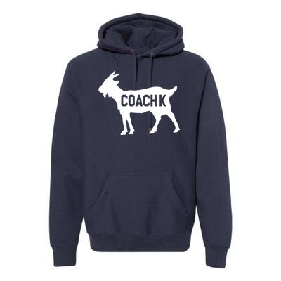 Coach K Goat Premium Hoodie