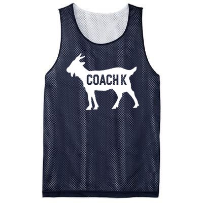 Coach K Goat Mesh Reversible Basketball Jersey Tank