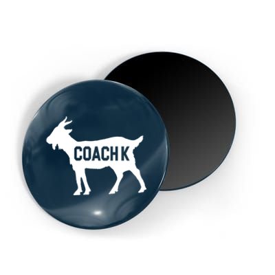 Coach K Goat Magnet