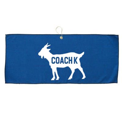 Coach K Goat Large Microfiber Waffle Golf Towel