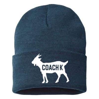 Coach K Goat Sustainable Knit Beanie