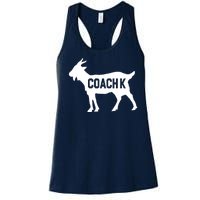 Coach K Goat Women's Racerback Tank