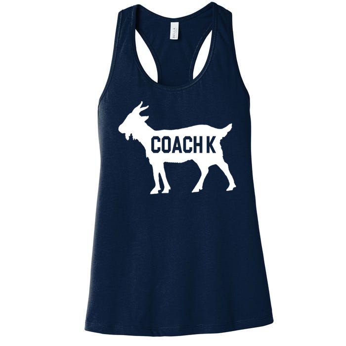 Coach K Goat Women's Racerback Tank