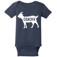 Coach K Goat Baby Bodysuit