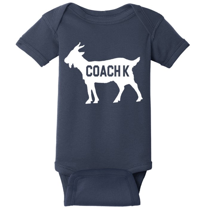Coach K Goat Baby Bodysuit
