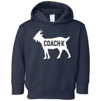 Coach K Goat Toddler Hoodie