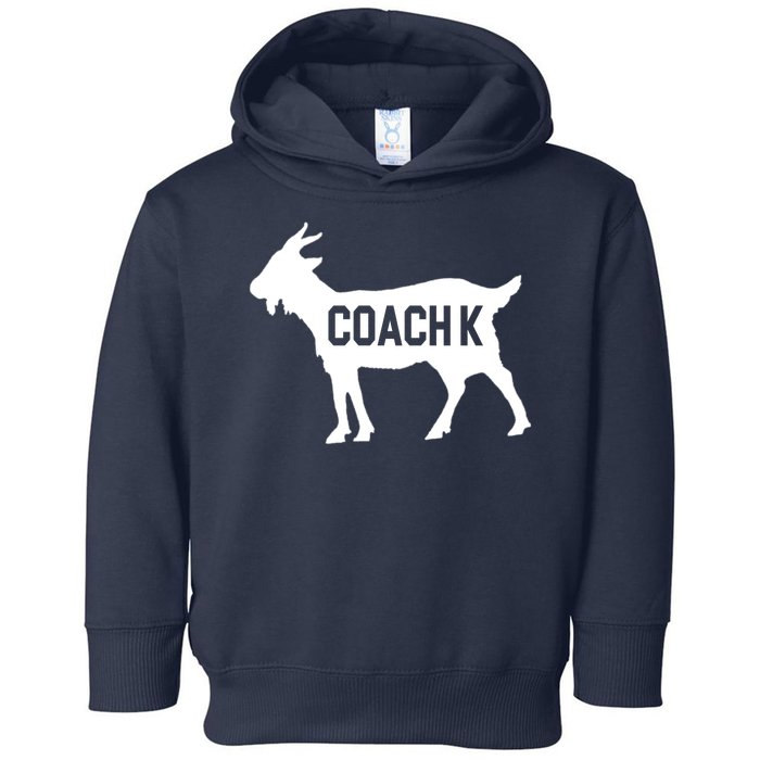 Coach K Goat Toddler Hoodie