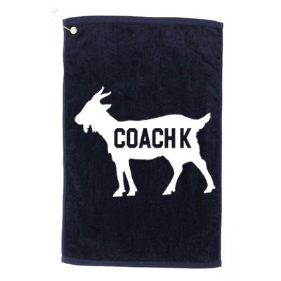 Coach K Goat Platinum Collection Golf Towel