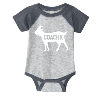 Coach K Goat Infant Baby Jersey Bodysuit