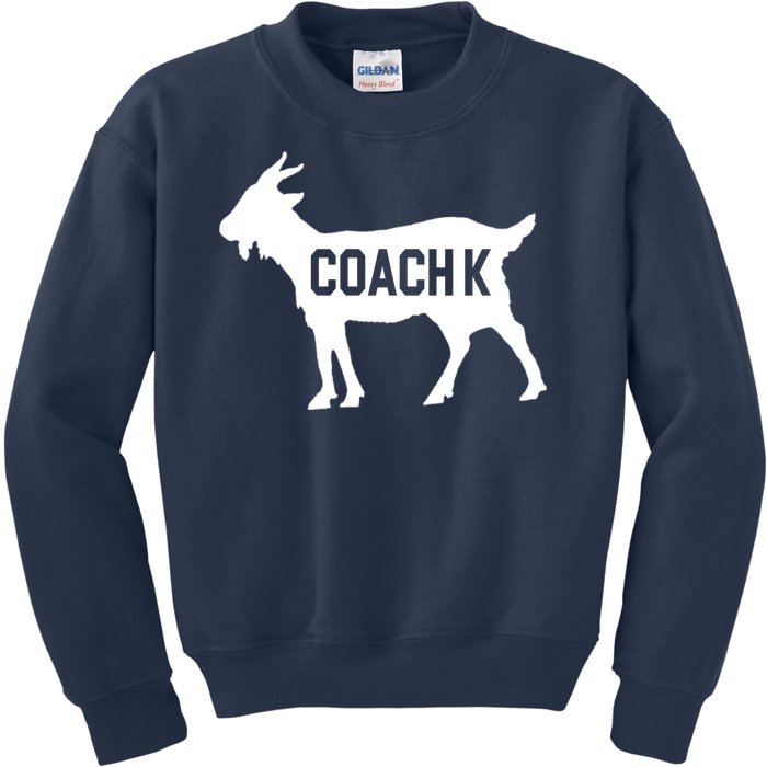 Coach K Goat Kids Sweatshirt