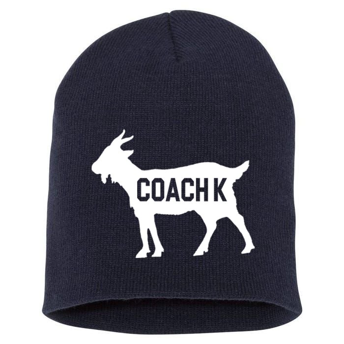 Coach K Goat Short Acrylic Beanie